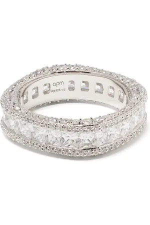 APM Monaco Bague à design pavé