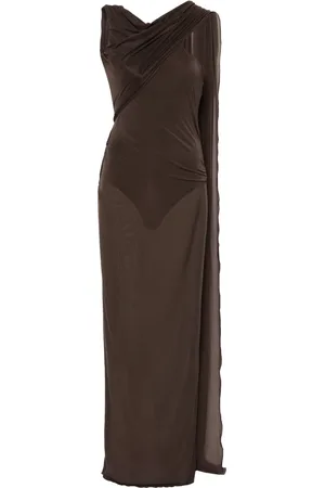 The Attico Robe longue à dos-nu