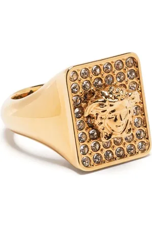 VERSACE Bague à détail Medusa