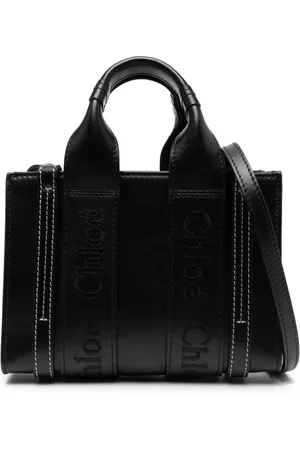 Chloé Mini pochette Woody en cuir