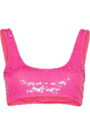 P.A.R.O.S.H. Haut crop à sequins