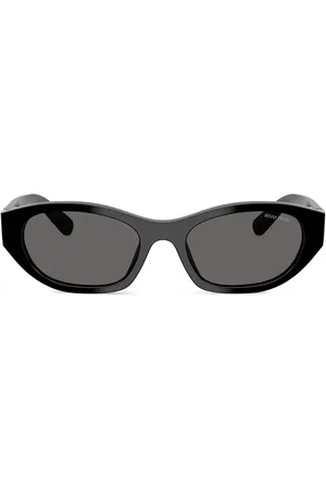 Miu Miu Lunettes de soleil à monture papillon