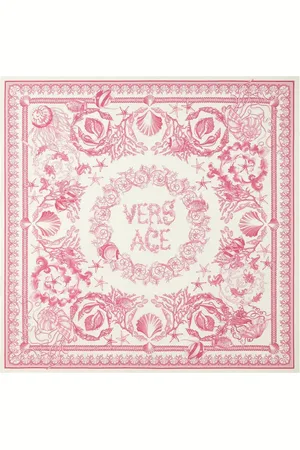 VERSACE Foulard Underwater Barocco en soie