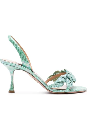 Aquazzura Sandales Glactic Flower 75 mm