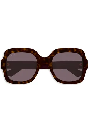 Gucci Lunettes de soleil à monture oversize