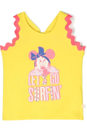 Billieblush T-shirt en coton à imprimé graphique