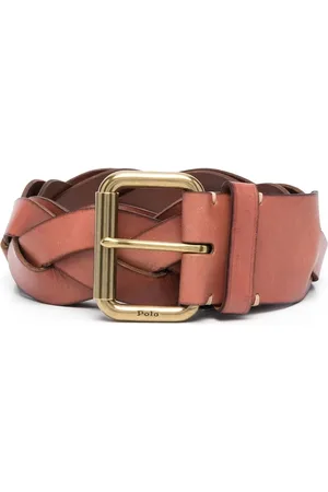 Ralph Lauren Ceinture tressée à boucle
