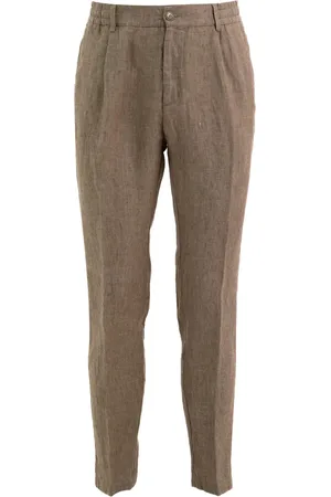 CRUNA Pantalon de tailleur en lin