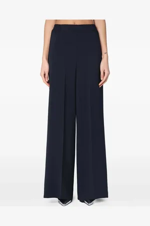 ERIKA CAVALLINI Pantalon palazzo à taille haute