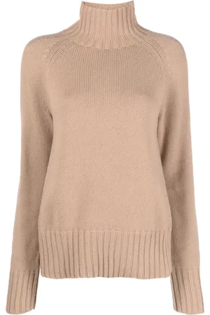 Max Mara Sweat en maille fine à col montant