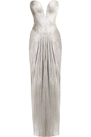 MARIA LUCIA HOHAN Robe longue à fente avant