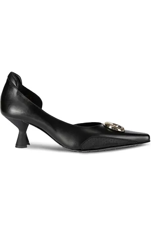 Marine Serre Escarpins en cuir 60 mm