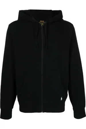 Ralph Lauren Hoodie zippé à logo brodé