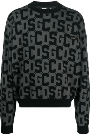 GCDS Pull en maille intarsia