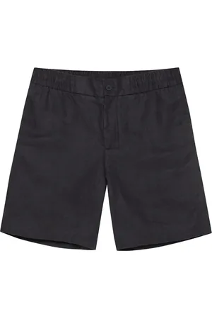 Orlebar Brown Short en lin à taille mi-haute