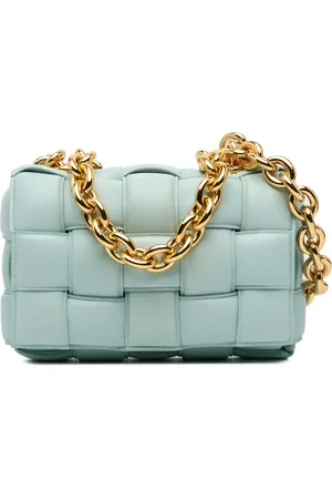 Bottega Veneta Sac à main Padded Chain Cassette en cuir Nappa Intrecciato (2012-2024)