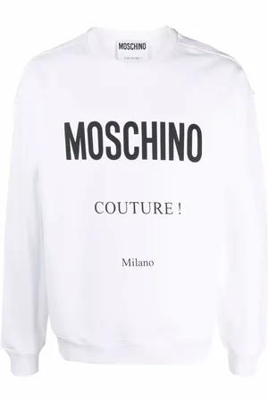 Moschino Pull à logo imprimé
