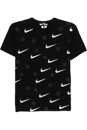 Comme des Garçons X Nike t-shirt à imprimé graphique