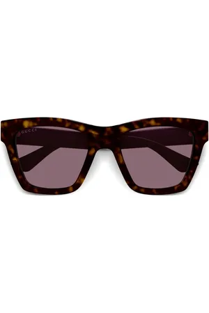 Gucci Lunettes de soleil à monture carrée