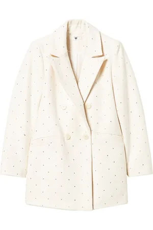 Twin-Set Manteau à ornements strassés