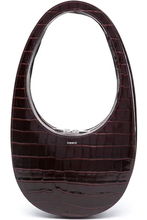 COPERNI Sac porté épaule Croco Swipe en cuir