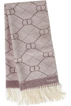 Twin-Set écharpe à motif monogrammé