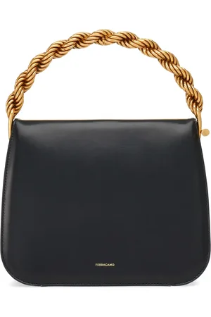 Salvatore Ferragamo Sac à main Semi-rigid médium en cuir