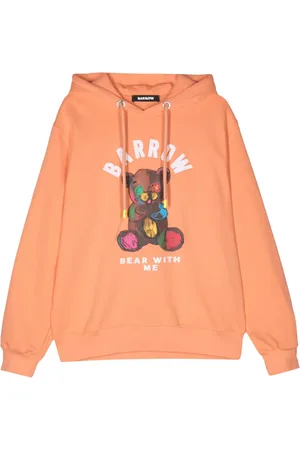 BARROW Hoodie en coton à logo imprimé