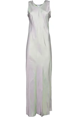 Aspesi Satin-effect sleeveless maxi dress