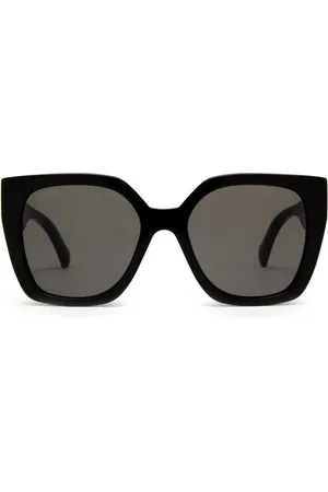 Gucci Lunettes de soleil à monture carrée rayée