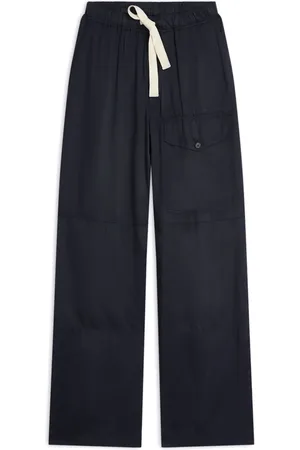 DRIES VAN NOTEN Pantalon à lien de resserrage