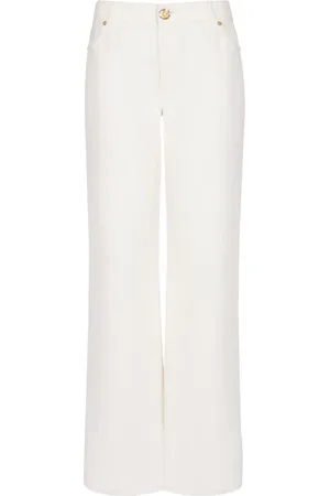 Balmain Jean à patch logo