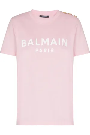 Balmain T-shirt à logo imprimé