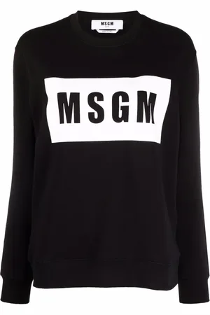 Msgm Pull à logo imprimé
