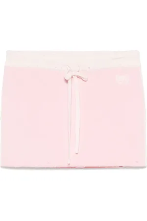 Balenciaga Logo-embroidered mini skirt
