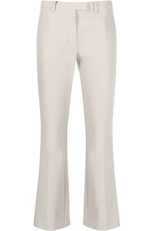 Max Mara Pantalon slim à coupe courte