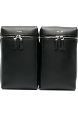 Prada Sac à dos Double en cuir