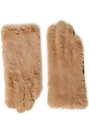 Twin-Set Gants en fourrure artificielle