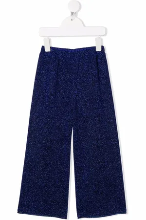 Oseree Pantalon évasé à paillettes