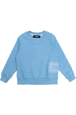 VERSACE Logo-print sweatshirt