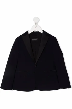 Dsquared2 Blazer en laine à simple boutonnage
