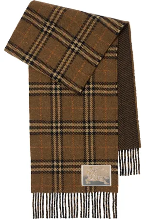 Burberry écharpe réversible à carreaux