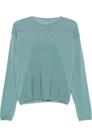 Rick Owens Pull en laine vierge à col rond