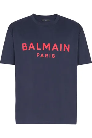 Balmain T-shirt à logo imprimé