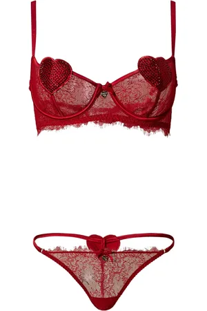 Twin-Set Ensemble soutien-gorge-string en dentelle