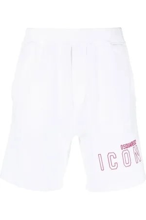 Dsquared2 Short en coton à logo imprimé