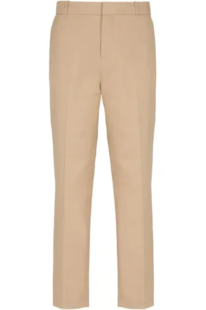 Balmain Pantalon à plis marqués