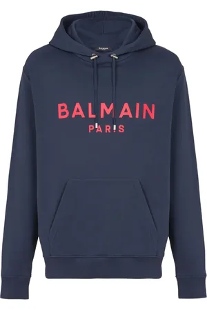 Balmain Hoodie à logo imprimé