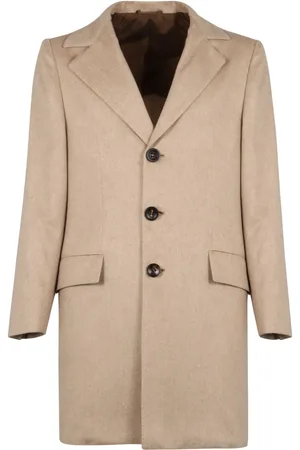 Kiton Manteau droit à simple boutonnage