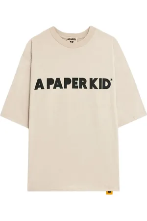 A PAPER KID T-shirt à logo